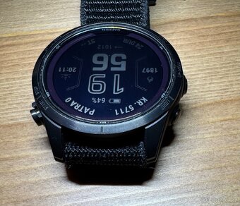 Garmin Fenix 7S Pro Sapphire Solar – Carbon Gray DLC Titaniu - 2