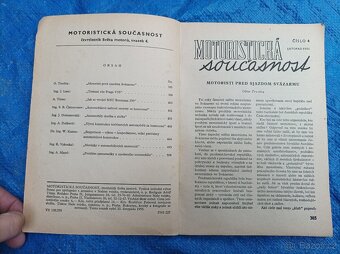 Motoristická současnost č. 4, rok 1955 - 2