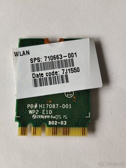 Wifi karta síť HP ZBook 15 G1 G2 - 2