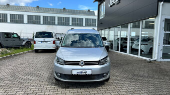 VW Caddy long 1.6TDI 7.míst Camper - 2