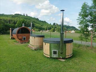 Koupací sud Marivox LUX, koupací káď, HOT TUB, skladem - 2