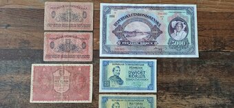 Bankovky a státovky 1919-1945, ČSR. Protektorát - 2