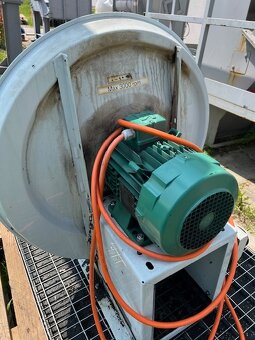 VENTILÁTOR KONGSKILDE TRL 55M, dopravník obilí - 2