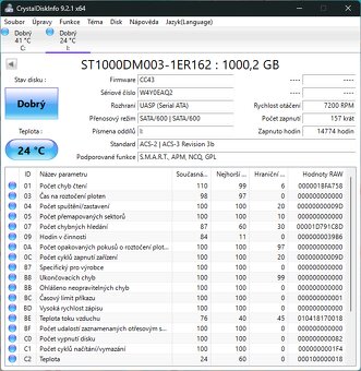 3,5" - Seagate Desktop HDD - 1000GB / 1TB - 2
