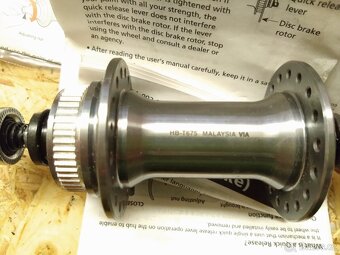 Přední náboj Shimano Deore LX nový - 2
