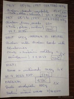 Konzervy, pamlsky a antiparazitika pro psi - 2