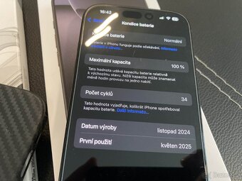 Apple iPhone 16 Pro 128GB černý záruka 03/2028 TOP - 2