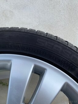 Alu kola Mercedes 5x112, 225/45 r17 - 2