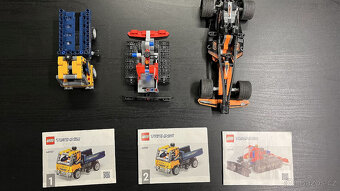 [ JIŽ DAROVÁNO ] zdarma 3x LEGO technic mini modely - 2