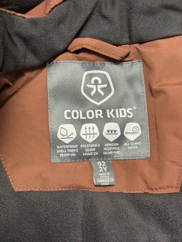 Dětská zimní kombinéza s kožešinou Color Kids 92 - 2