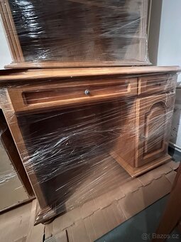 RUSTIKÁLNÍ PSACÍ STŮL DUB - 2