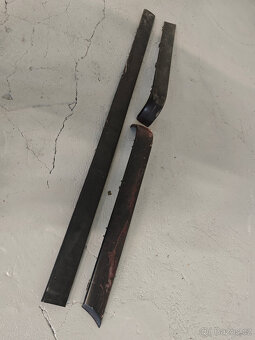 lišty zadního nárazniku Bmw E30 coupe - 2