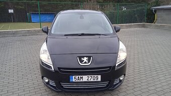 PEUGEOT 5008 1,6HDi82kw,rv11/2011,5-MÍSTNÉ,ALU,STK - 2