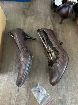 Prodam damske hnede kozene boty, 39 - 2