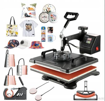 LaserPecker LP5 – All-in-One balík (20W) + VEVOR 8v1 lis - 2