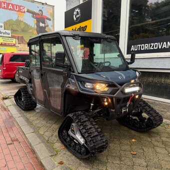 CAN-AM Traxter MAX HD10 XU T ABS MY25 Dusty Navy 6 míst - 2