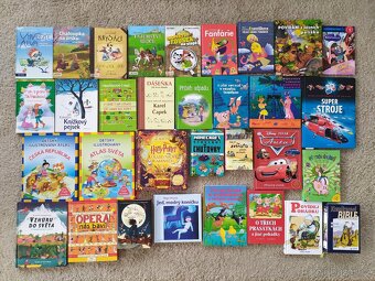 Dětské knihy - některé úplně nové + jiné 1x čtené - 2