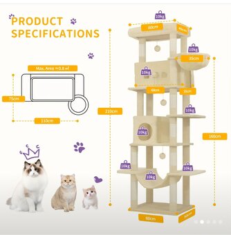 Škrabadlo 210 cm, nové, originálně zabalené - sleva - 2