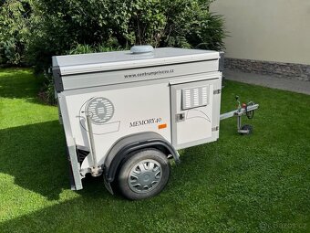 WT metall TH3 přívěsný vozík na psy - 2