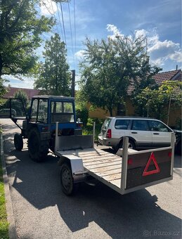 Zetor s přívěsem - 2