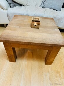 Teakový konferenční stolek - 2