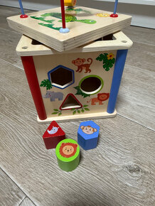 Dřevěná hrací kostka / Playtive - 2