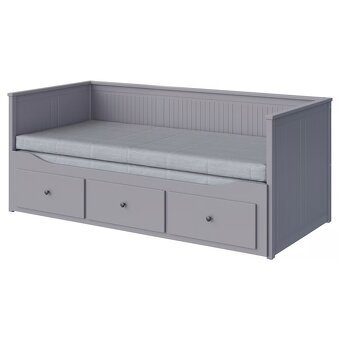 IKEA HEMNES Rozkládaci postel s matracemi - 2