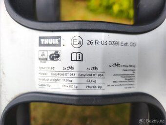 Nosič kol Thule EasyFold XT 933 - 2