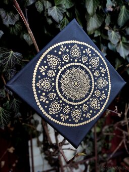 Mandala zlatá - 2