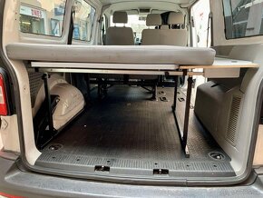 Postel-vestavba pro VW Transporter T5 a T6 - nekompletní - 2