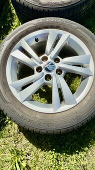 Prodám ALU kola Škoda Fabia III Cygrus 15” - 2