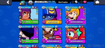 Prodám Brawl Stars účet - 2