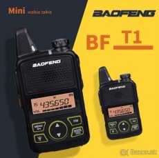 Miniaturní vysílačka Baofeng BF-T1 - 2