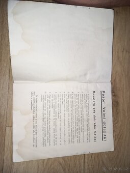 Návod k obsluze ŠKODA 1101 - 2