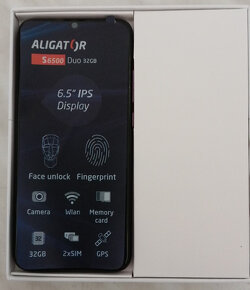 Aligator S6500 Duo Senior 32Gb Purple dual SIM telefon - 2