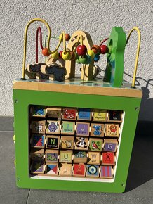 Dřevěný multifunkční activity box - 2