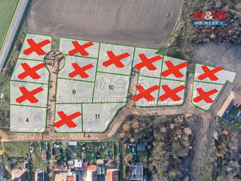 Prodej pozemku k bydlení, 1096 m², Časy - 2