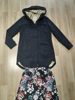 Luxusní parka/bunda vel.38 vč. sukně - 2
