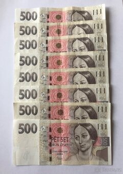 500 kč série R - 2