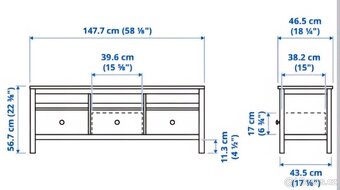 HEMNES TV STOLEK - 2