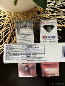 Crest 3D white brilliance z USA - belici pasta - 2