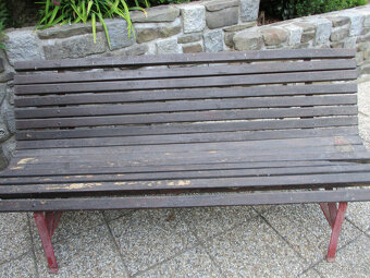 Zahradní lavice 190 cm - 2