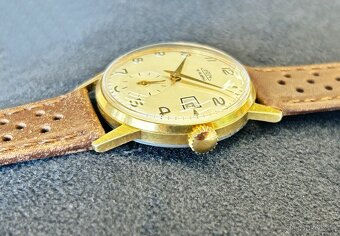 Československé Mechanické Retro Vintage hodinky PRIM Datumat - 2