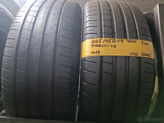 225/45r19 letní pneu - 2