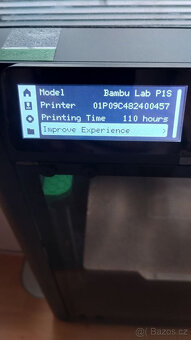 3d tiskárna Bambulab P1S - 2