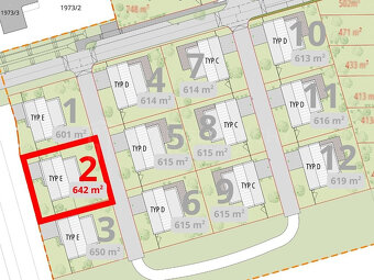 Prodej stavebního pozemku 623 m2, Velká Bystřice - 2