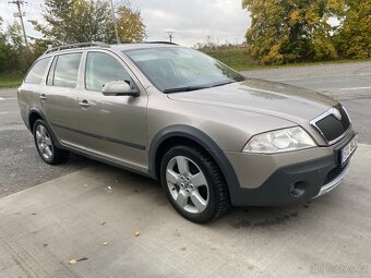 Octavia Scaut II 4x4 2.0 TDI 104kW 6st. manuál - 2