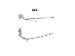 DPF + katalyzátor Škoda, Seat, VW, Audi. Nový - 2