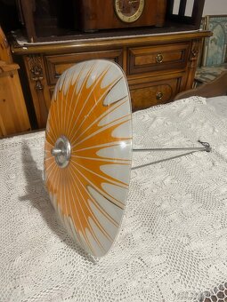 Deskový bruselský lustr z pol.60. léta 20. století - 2