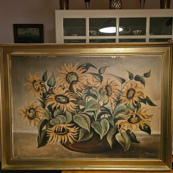 Obraz olejomalba 114 cm. - 2